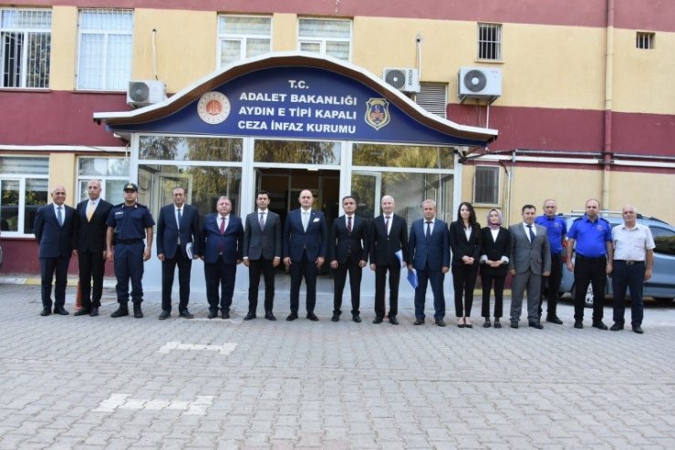 Başsavcı Arısoy, Aydın E Tipi Cezaevi’ndeki çalışmaları değerlendirdi