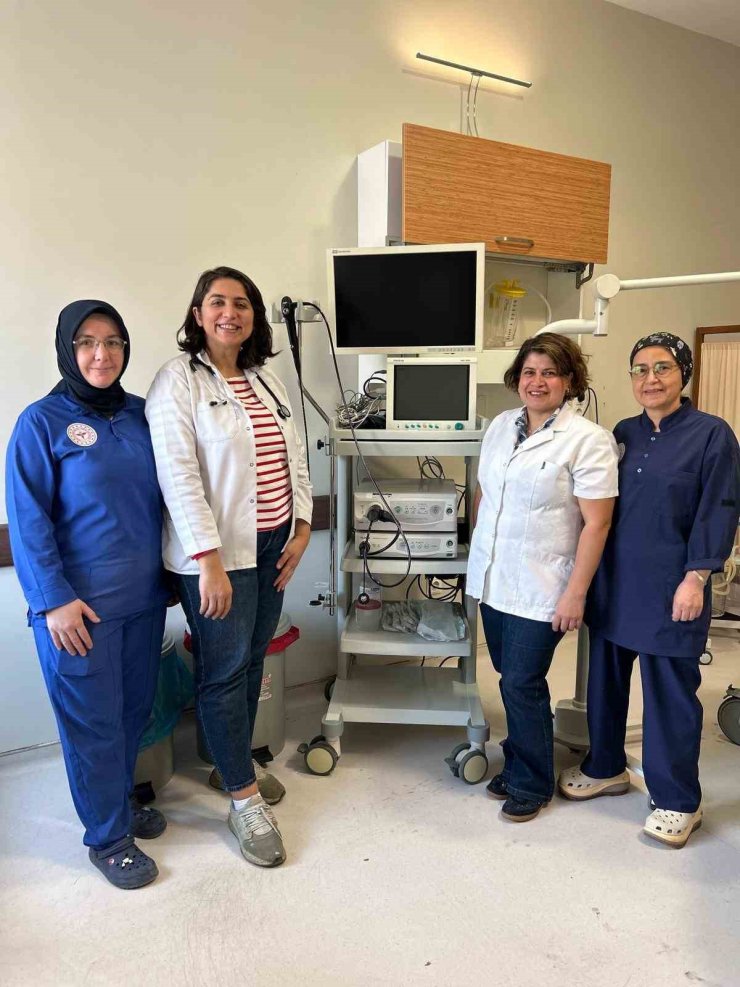 Tavas Devlet Hastanesinde bronkoskopi işlemleri başladı