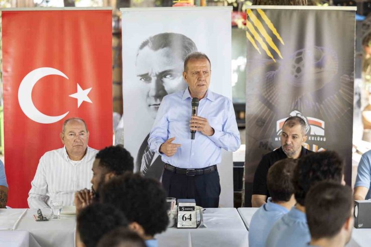 Başkan Seçer, MSK Erkek Basketbol Takımı ile buluştu