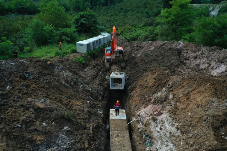 Ordu Büyükşehir’den Fatsa’da sel ve taşkınlara karşı önlem