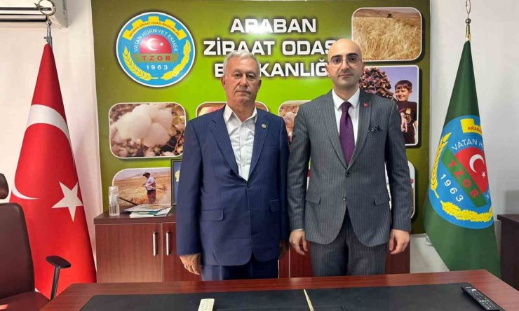 Kaymakam Ceylan, Hasan Altun ile bir araya geldi