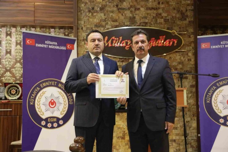 Osman Elbir için Kütahya’da veda yemeği düzenlendi