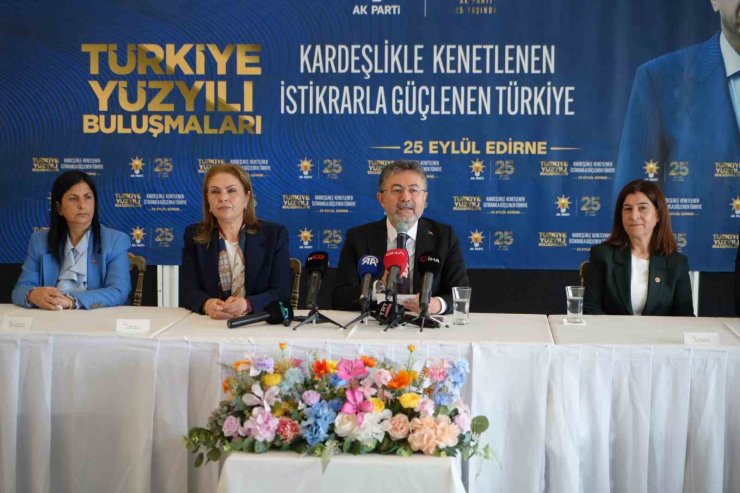 Bakan Yumaklı: "Edirne’nin tarım, orman ve su potansiyelini verimli bir şekilde kullanması için 136 milyar liralık destek sağlandı"