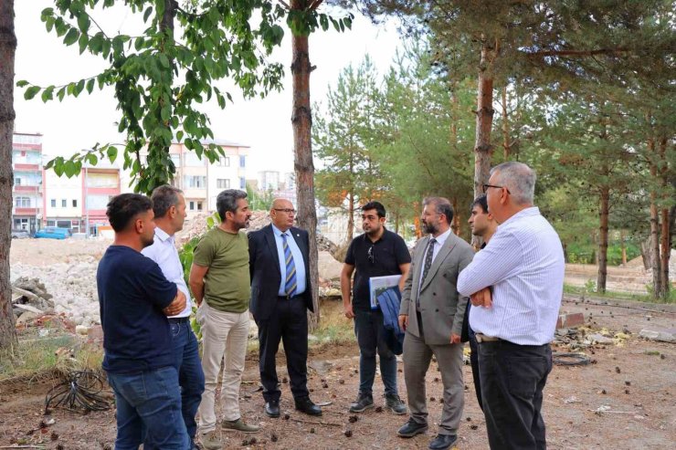 Yeni Ağız ve Diş Sağlığı Merkezi için alan incelemesi yapıldı