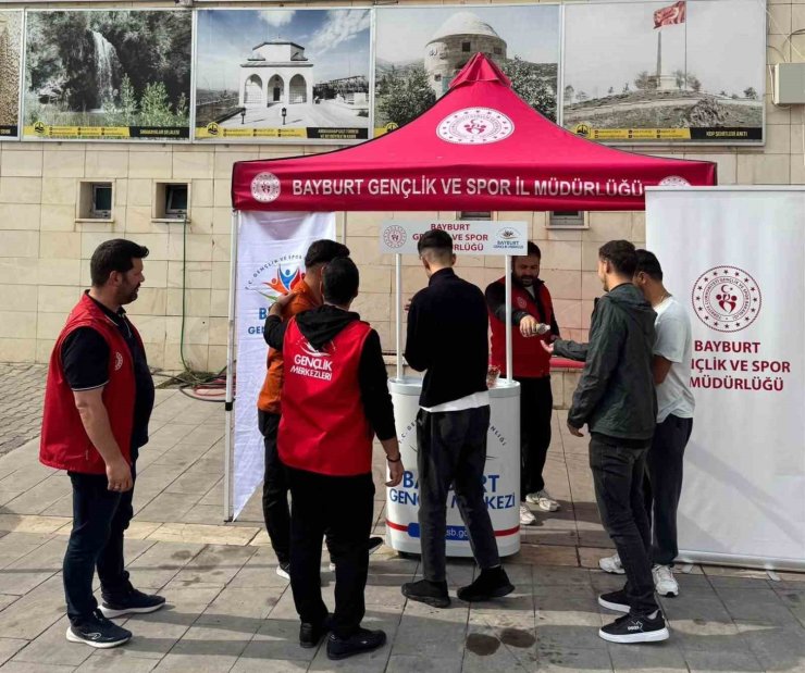 Bayburt’ta üniversite öğrencilerine yönelik tanıtım ve bilgilendirme yapıldı