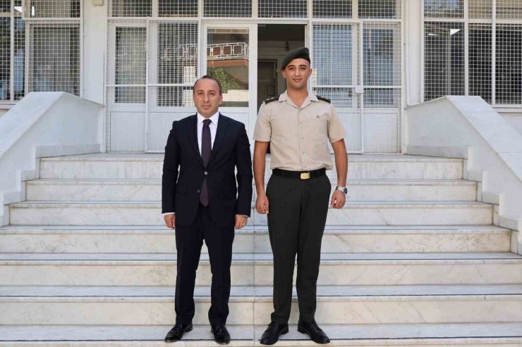 Kaymakam Erdoğan, Çınar’a yeni görevinde başarı diledi