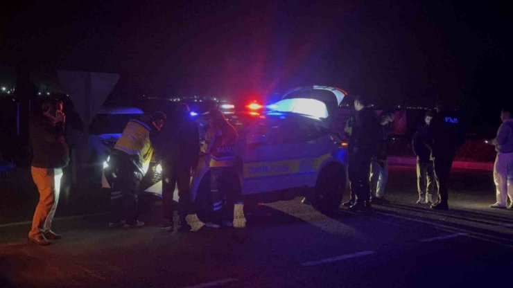 Muratlı Çevreyolunda trafik kazası: Araçlardan biri yan yattı