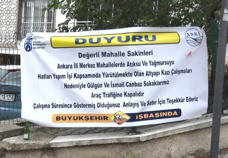 1,5 yıllık altyapı çilesinde apartmanları kanalizasyon suyu bastı: Mahalleli ABB ve ASKİ’ye seslendi