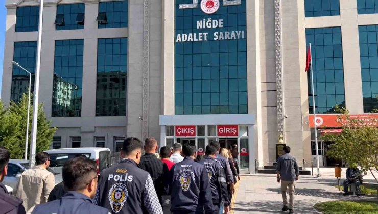 Niğde merkezli 4 ilde yasa dışı bahis operasyonunda 5 tutuklama