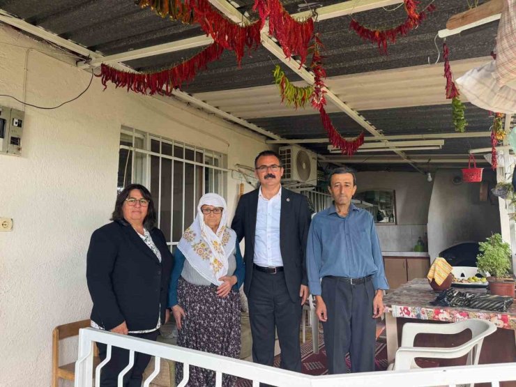 Sultanhisar’da vatandaşlarla hane buluşmaları devam ediyor