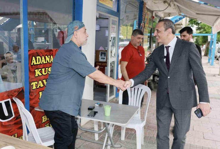 Başkan Vekili Özünal, esnafın talep ve önerilerini dinledi