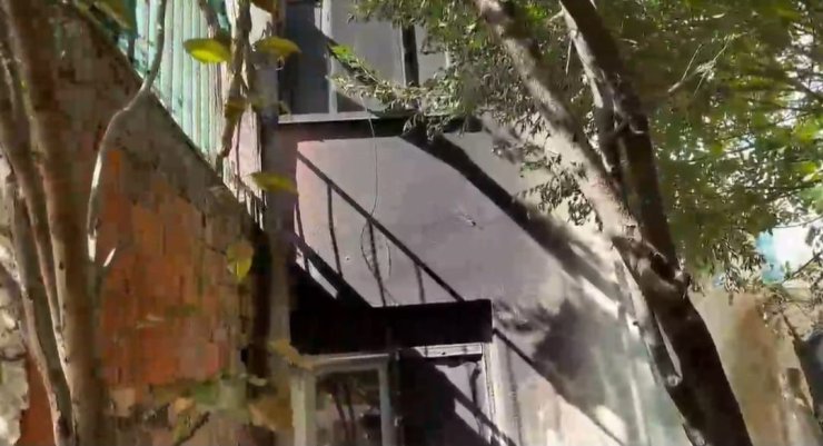 Elazığ’da çatı yangını