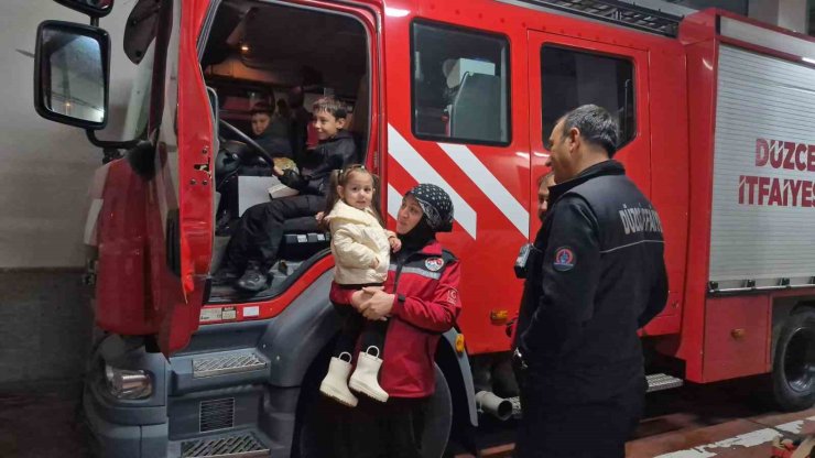 DAKE’den Düzce İtfaiyesine İtfaiye Haftası sürprizi