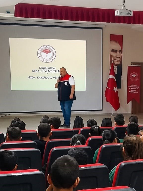 Koçarlı’da öğrenciler gıda israfına karşı bilgilendirildi