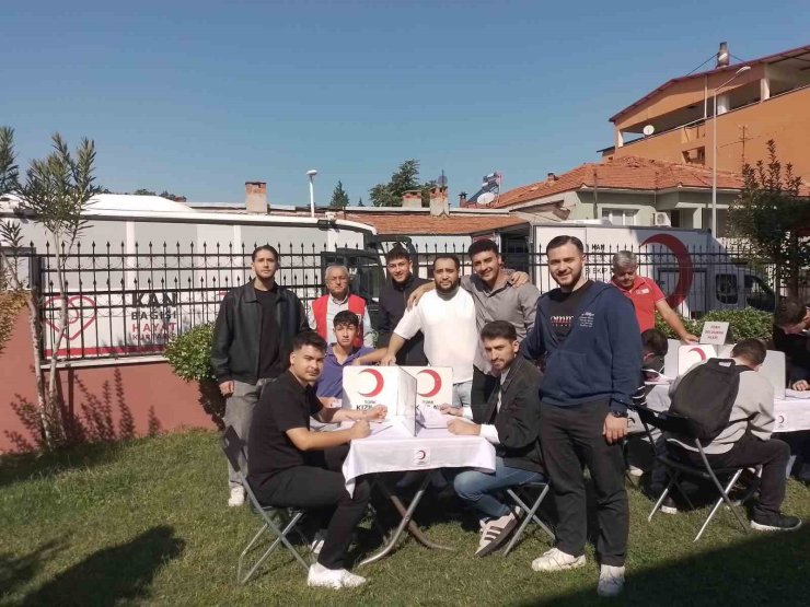 Sarıgöl’de öğrencilerden hayat kurtaran destek