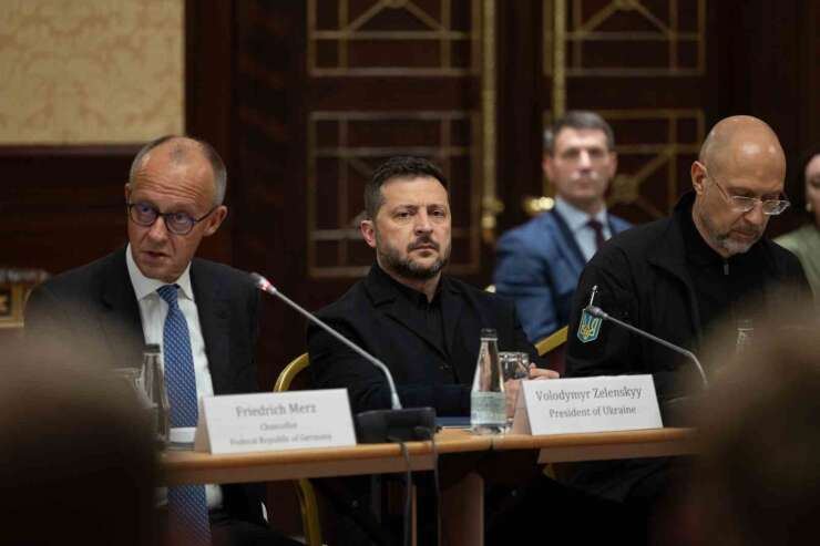 Merz: "Ukrayna’ya yardım sağlamak Almanya’nın ulusal çıkarları doğrultusunda"