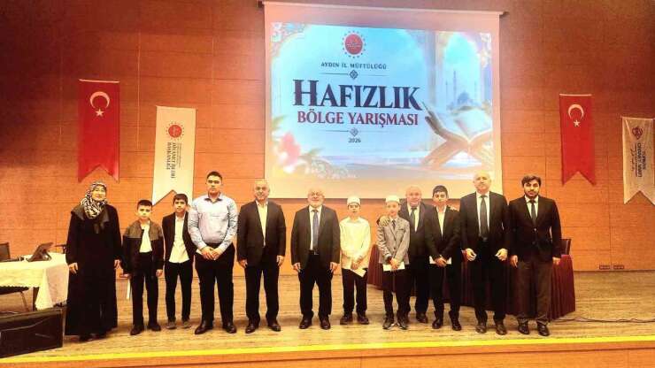 Hafızlık bölge yarışmasının birincileri Aydın’da belli oldu