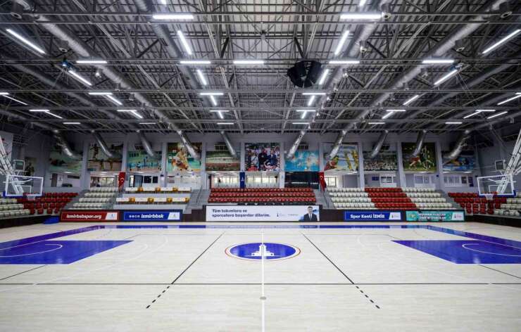 Celal Atik Spor Salonu yenilendi