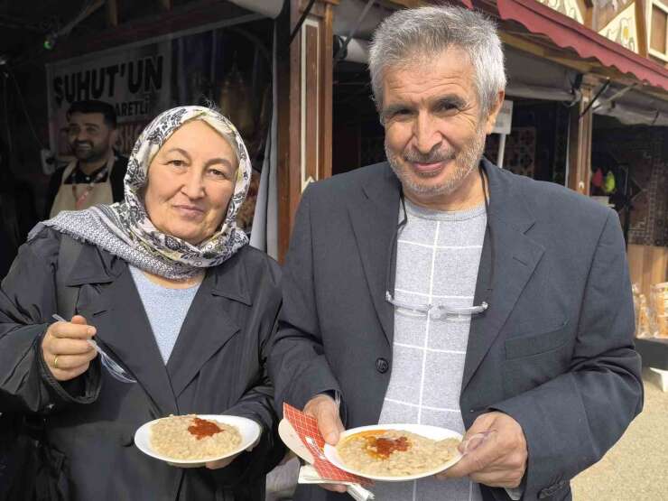 Şuhut’un tescilli keşkeği ve meşhur patatesi Gastro Afyon’da tanıtıldı