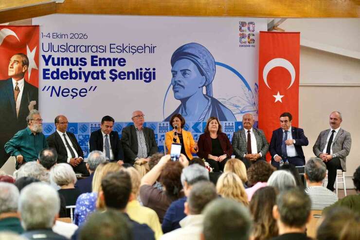 Eskişehir’in ’Neşe’si Uluslararası Yunus Emre Edebiyat Şenliği oldu