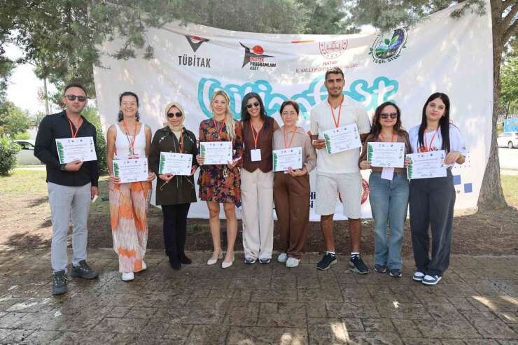 Hatay’da öğrenciler bilim şenliğinde buluştu