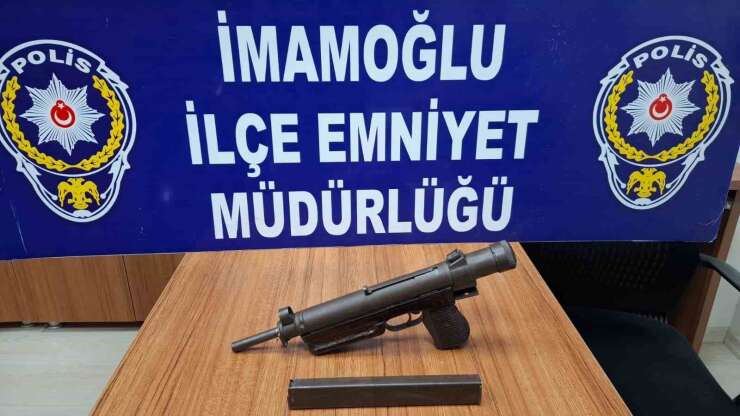İmamoğlu’nda silah operasyonu: 3 şüpheli tutuklandı