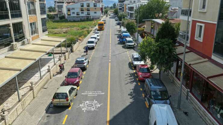 Efeler’de Göksu Caddesi yenilendi