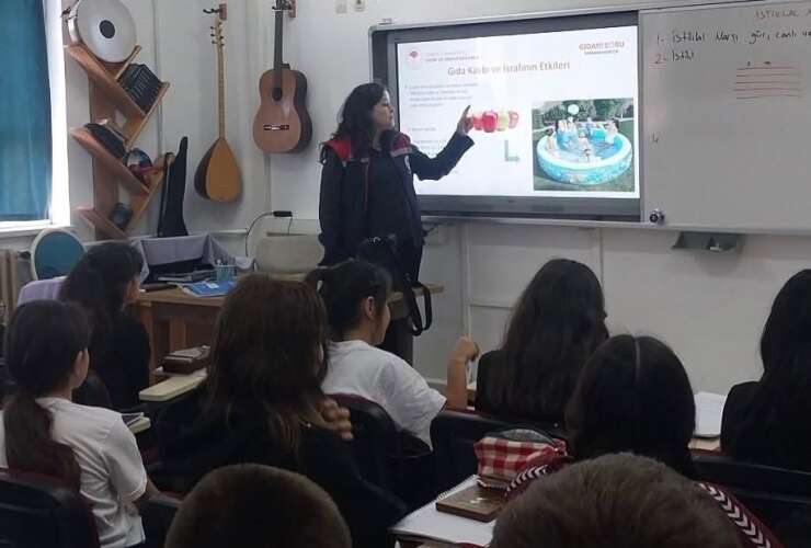 Söke’de öğrencilere gıda israfına karşı farkındalık eğitimi