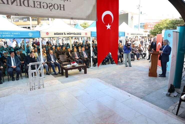 Camiler ve Din Görevlileri Haftası Düzce’de kutlanmaya başladı