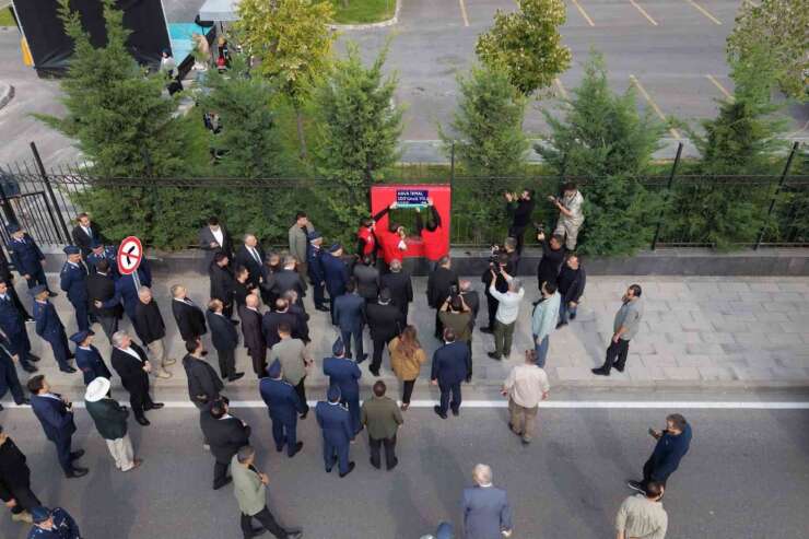 Başkan Büyükkılıç’tan Hava İkmal’in 100. yılına anlamlı vefa: Hava İkmal 100. Yıl Caddesi