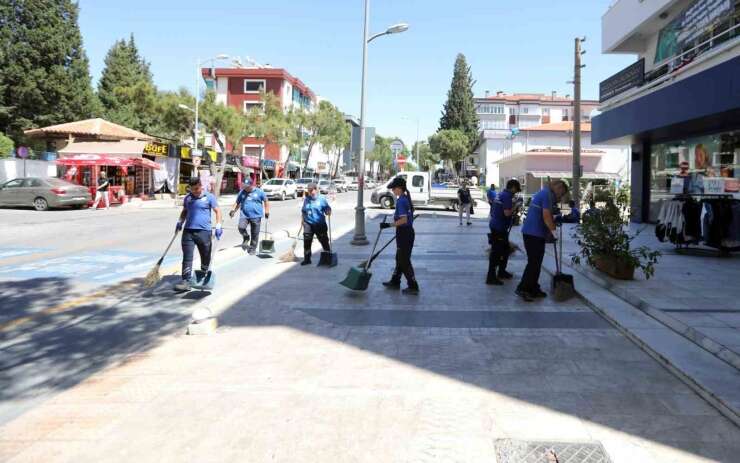 Muğla Büyükşehir’den sağlıklı ve temiz çevre için yoğun mesai