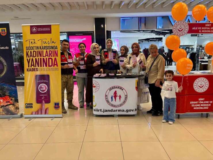 Siirt’te vatandaşlara KADES, UYUMA ve siber güvenlik bilgilendirmesi gerçekleştirildi