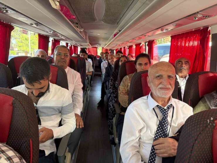 Adıyamanlı gaziler Kıbrıs’ı gezdi