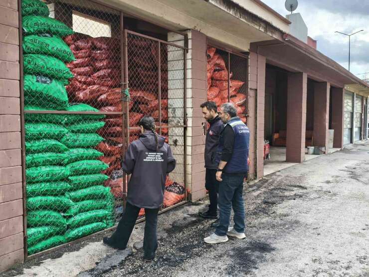 Bayburt’ta katı yakıt satışı yapan işyerleri denetleniyor