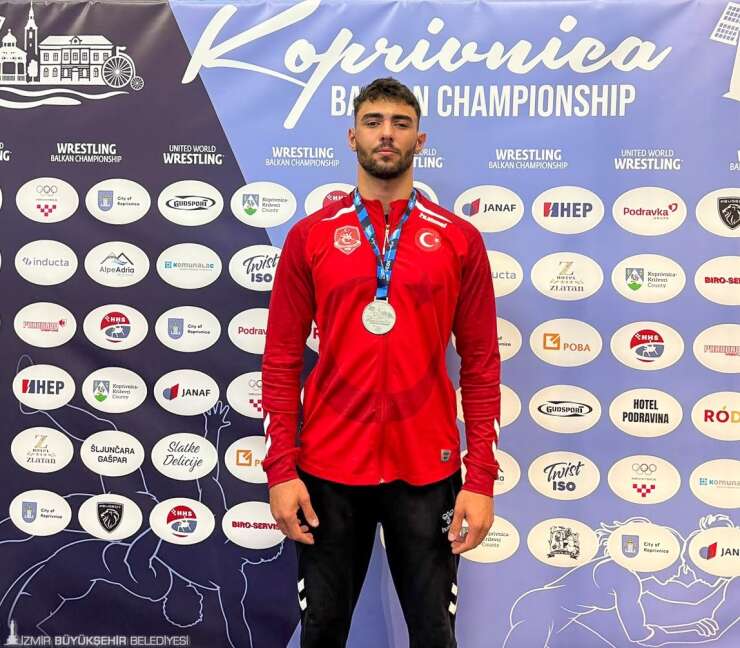 İzmirli Muhammed Balkan ikincisi oldu