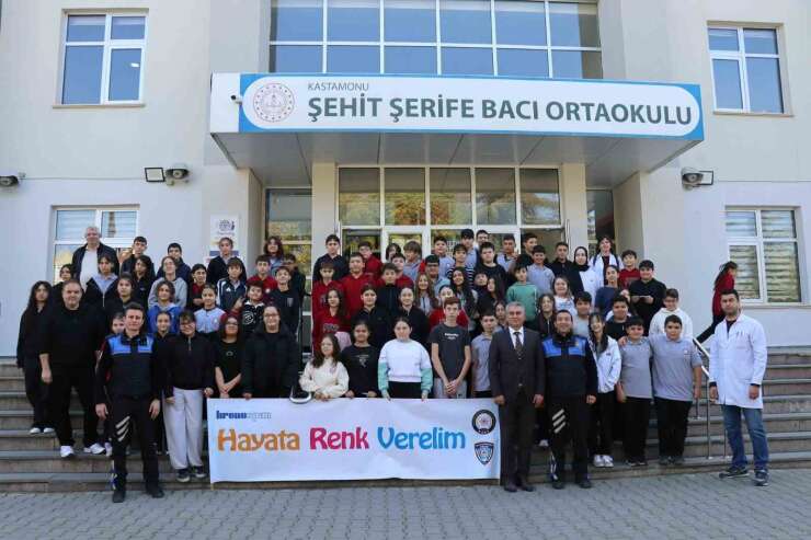 Kastamonu’da çocuklar bu projeyle bilinçleniyor