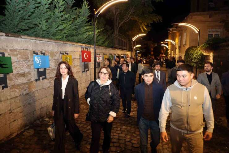 TÜRKSOY Temsilcilerinin Talas turu