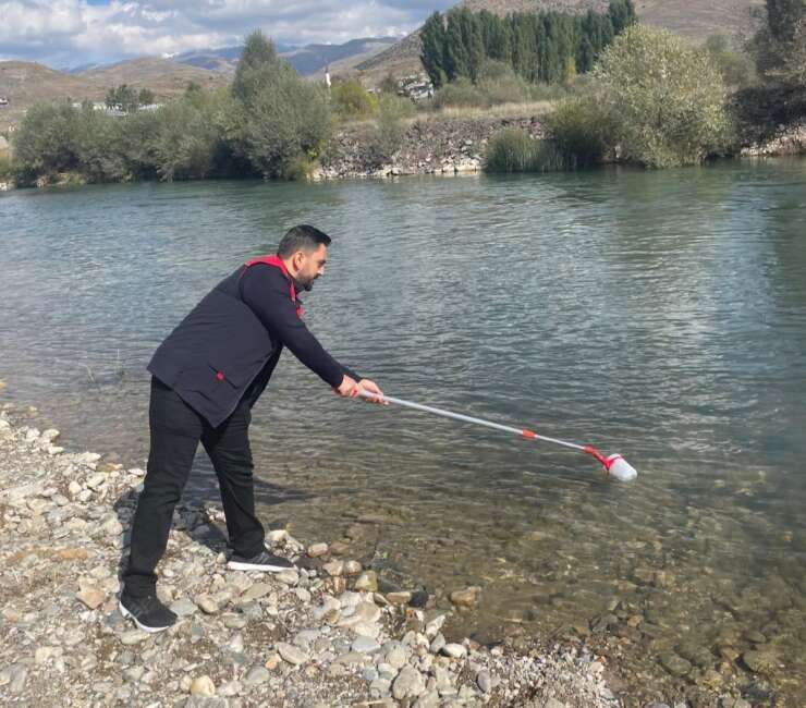 Bayburt’ta 21 noktadan su numunesi alındı