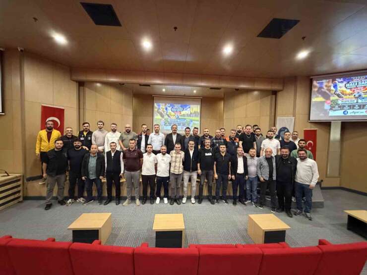 Çorum Belediyesi’nde birimler arası futbol turnuvası heyecanı başlıyor