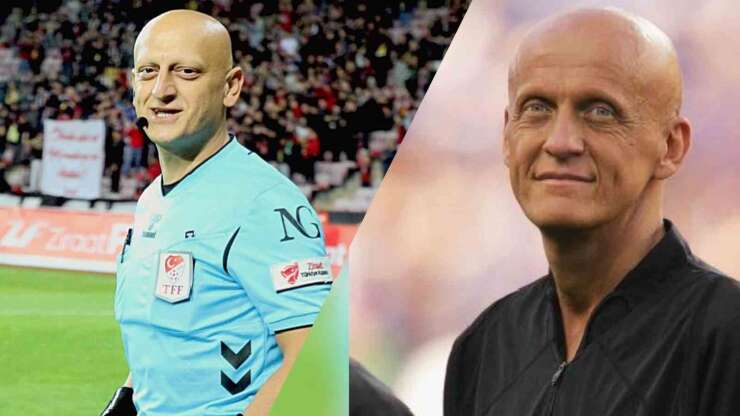 Eskişehirspor maçında görev yapan hakem Pierluigi Collina’ya benzetildi