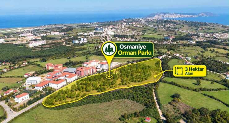 Sinop’a 3 hektarlık dev park: Yüzde 70’i tamamlandı