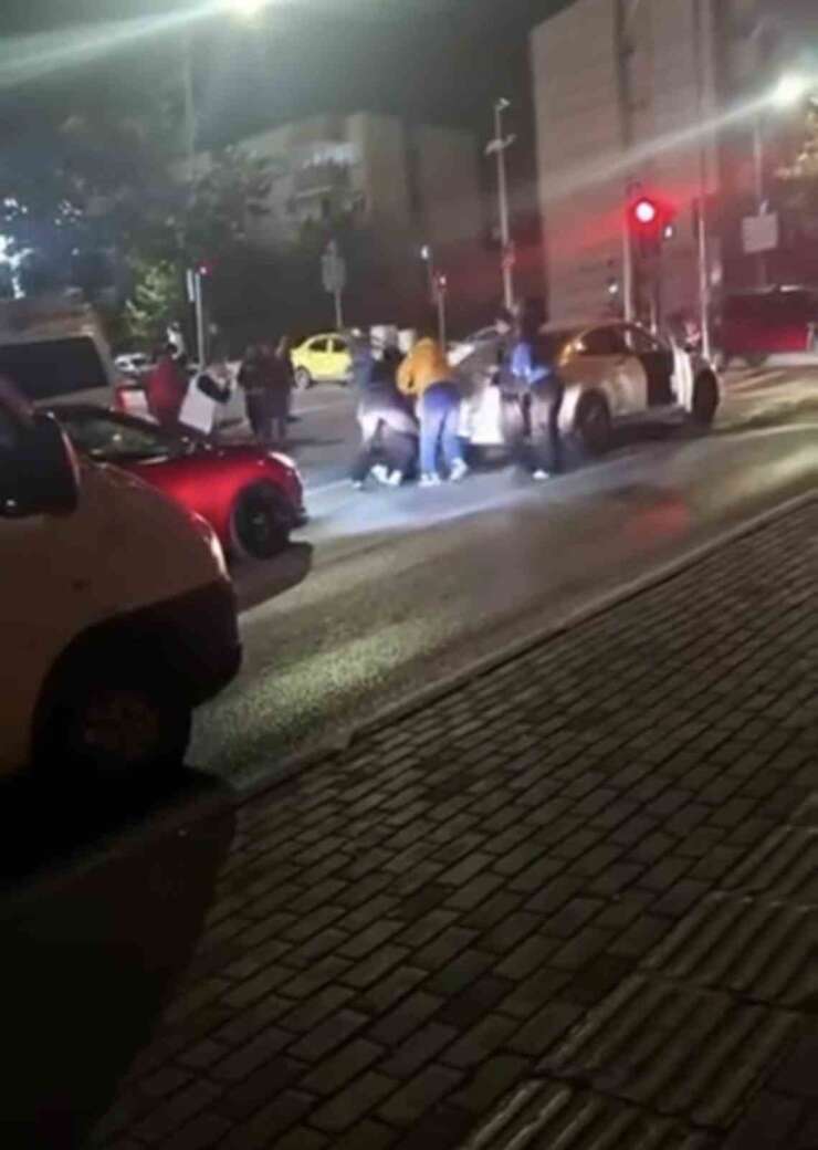 Bursa’da iki aile arasındaki kavga kamerada