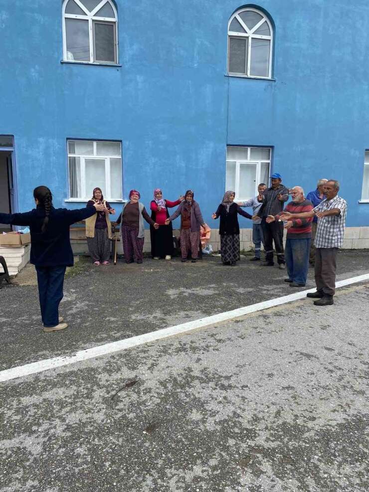 Yığılca’da 60 yaş üstü vatandaşlar sağlık için harekete geçti