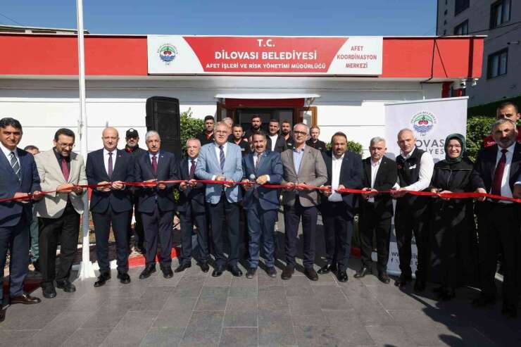 Dilovası’nda Afet Koordinasyon Merkezi hizmete açıldı