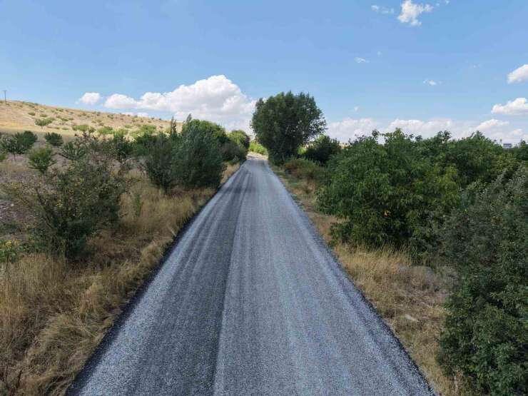 Hekimhan’da 7 mahallenin ulaşımını rahatlatan yol çalışması tamamlandı