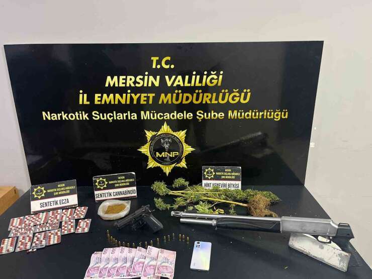 Mersin’de uyuşturucu operasyonu: 6 şüpheli tutuklandı