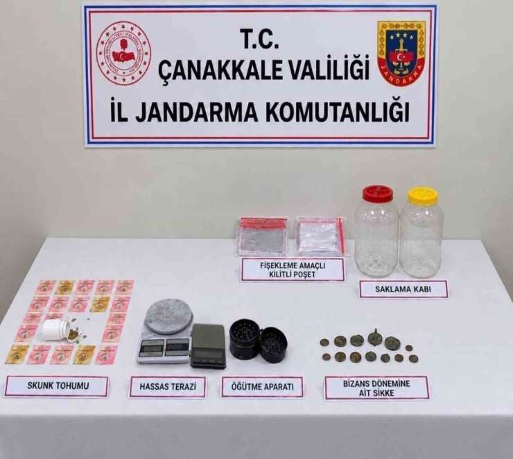 Çanakkale’de uyuşturucuyla mücadele operasyonu: 11 şüpheli tutuklandı