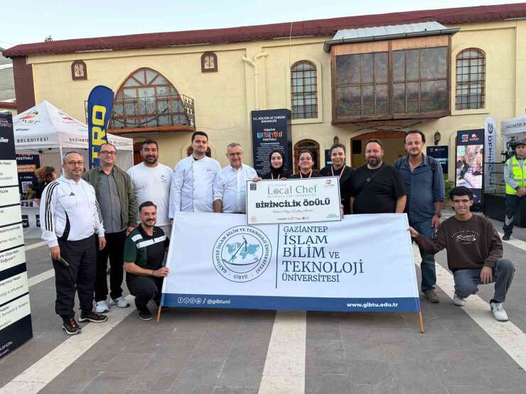 GİBTÜ’lü Genç Şefler GastroAntep 2026’da birincilik kürsüsüne çıktı