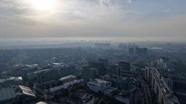 İstanbul’da gri örtü: hava kalitesi hassas seviyeye ulaştı