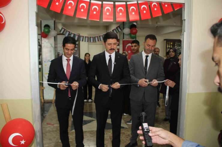 Malazgirt’ten Filistin’e destek etkinliği